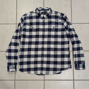 WindRiver Blue & White Men’s 2XL Flannel Plaid Shirt